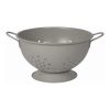 Danica Brands Now Designs By Danica Large Stainless Steel Colander | Matte Fog -All-Clad Shop largemattefog1