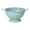 Danica Brands Now Designs By Danica Large Stainless Steel Colander | Matte Robins Egg -All-Clad Shop largerobin1