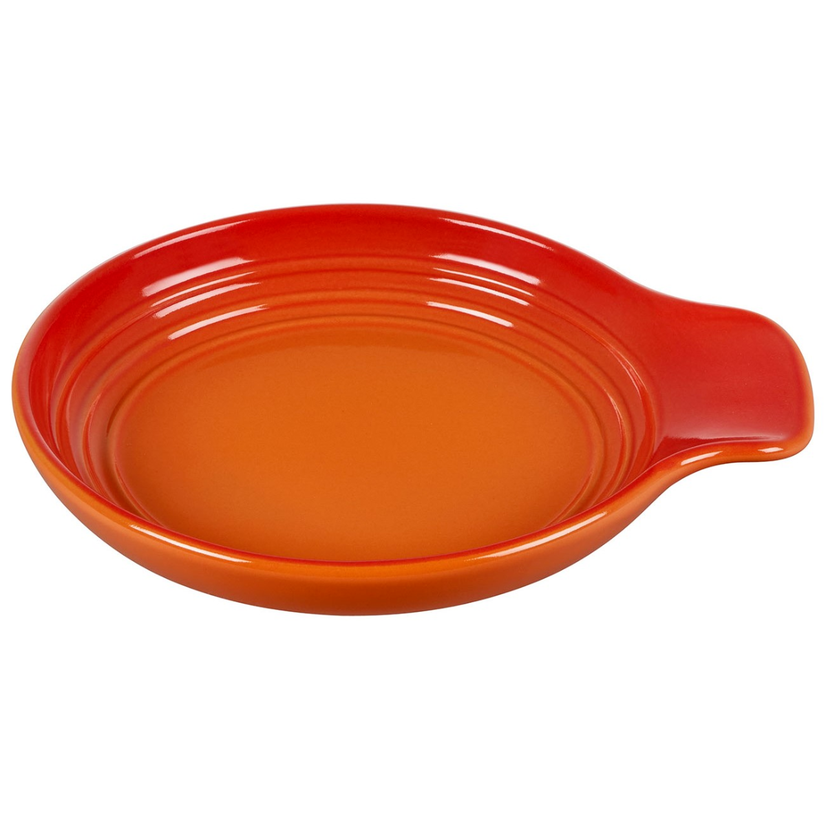 Le Creuset 6" Spoon Rest | Flame Orange Le Creuset 6" Spoon Rest | Flame Orange -All-Clad Shop le creuset 6 signature flame spoon rest pg7112062 angled