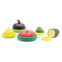 Food Huggers (Set Of 5) | Fresh Green -All-Clad Shop lo res 1013114