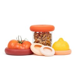 Food Huggers (Set Of 5) | Terracotta 4 Food Huggers (Set Of 5) | Terracotta -All-Clad Shop lo res 1052818