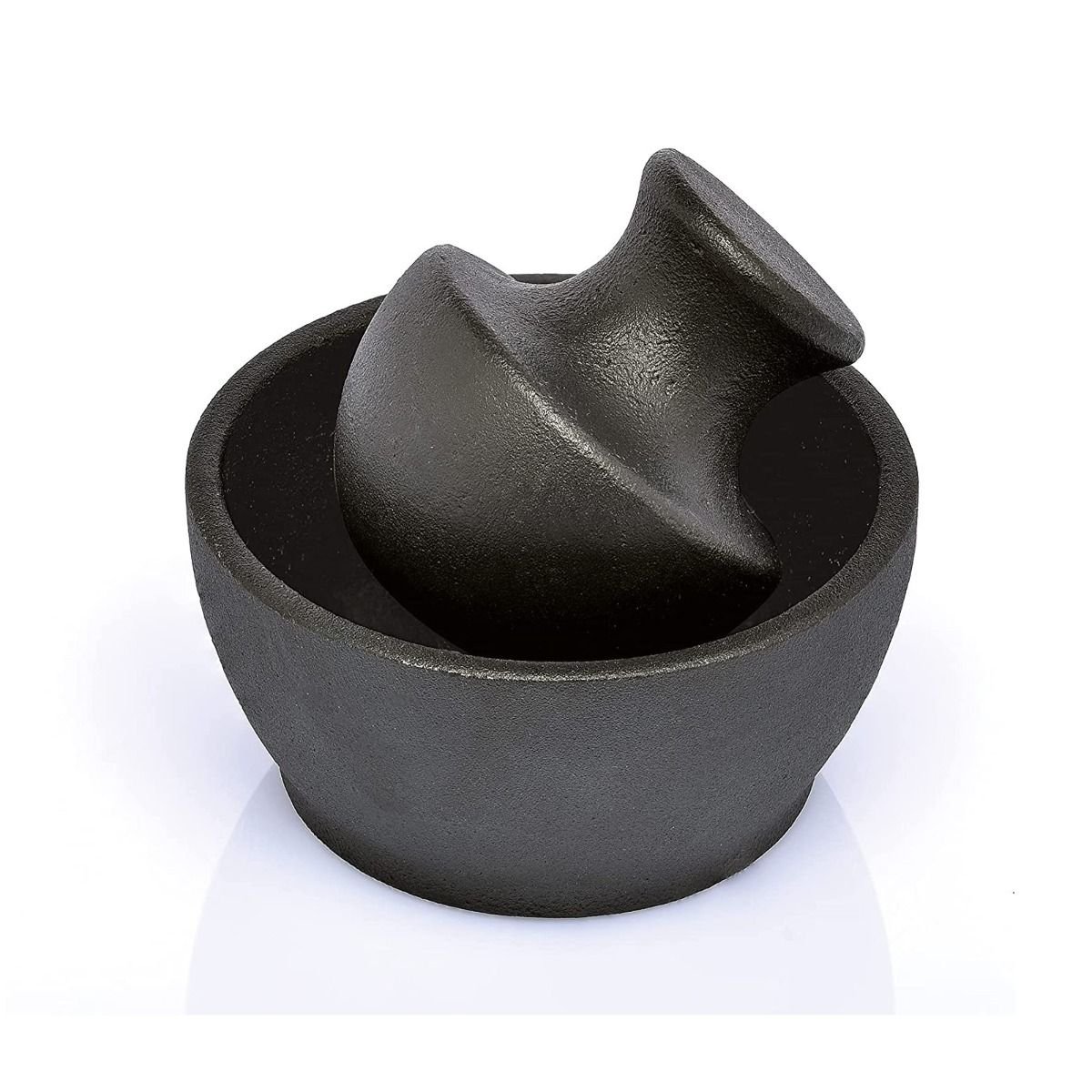 Frieling Manu Cast Iron Mortar & Pestle | 4" x 3" Frieling Manu Cast Iron Mortar & Pestle | 4" X 3" -All-Clad Shop m076127 2