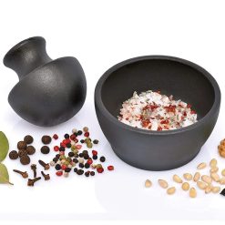 Frieling Manu Cast Iron Mortar & Pestle | 4" X 3" 4 Frieling Manu Cast Iron Mortar & Pestle | 4" X 3" -All-Clad Shop m076127 3