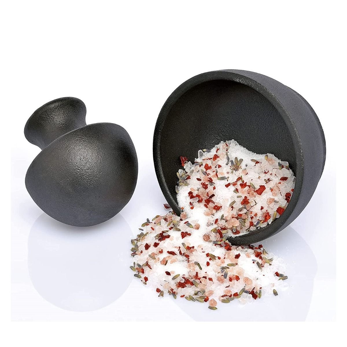 Frieling Manu Cast Iron Mortar & Pestle | 4" x 3" Frieling Manu Cast Iron Mortar & Pestle | 4" X 3" -All-Clad Shop m076127 5