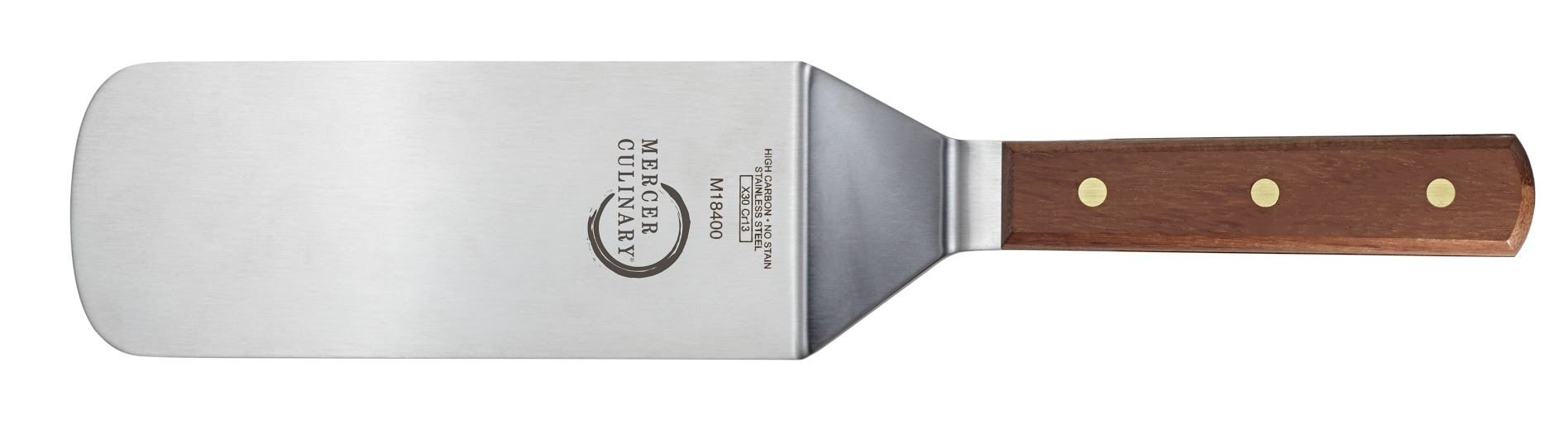 Mercer Praxis 8" x 3" Turner (Rosewood) Mercer Cutlery Mercer Praxis 8" X 3" Turner (Rosewood) -All-Clad Shop