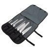 Mercer Cutlery Mercer Millennia 8pc Knife Roll Set (White) -All-Clad Shop m21821wh