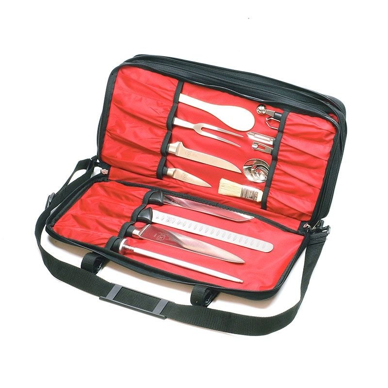 Mercer Cutlery Triple Zip Knife Case Mercer Cutlery Triple Zip Knife Case -All-Clad Shop m30429m 2