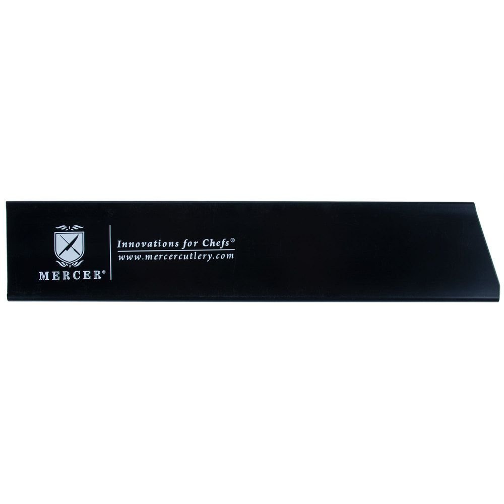 Mercer Plastic Knife Guard - 10" x 2" Mercer Cutlery Mercer Plastic Knife Guard - 10" X 2" -All-Clad Shop m33112p mercer 10x2 utility knife sleeve