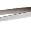 Mercer Culinary Straight Tip Precision Stainless Steel Plating Tongs | 9.375" -All-Clad Shop m35130
