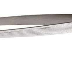 Mercer Culinary Curved Tip Precision Stainless Steel Plating Tongs | 9.375"