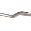 Mercer Culinary Offset Precision Plus Stainless Steel Plating Tongs | 6.5" -All-Clad Shop m35236