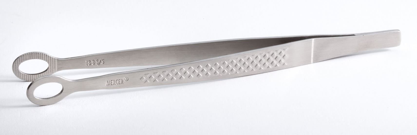 Mercer Culinary Flat Oval Precision Plus Stainless Steel Plating Tongs | 6.125" Mercer Culinary Flat Oval Precision Plus Stainless Steel Plating Tongs | 6.125" -All-Clad Shop m35238 oval