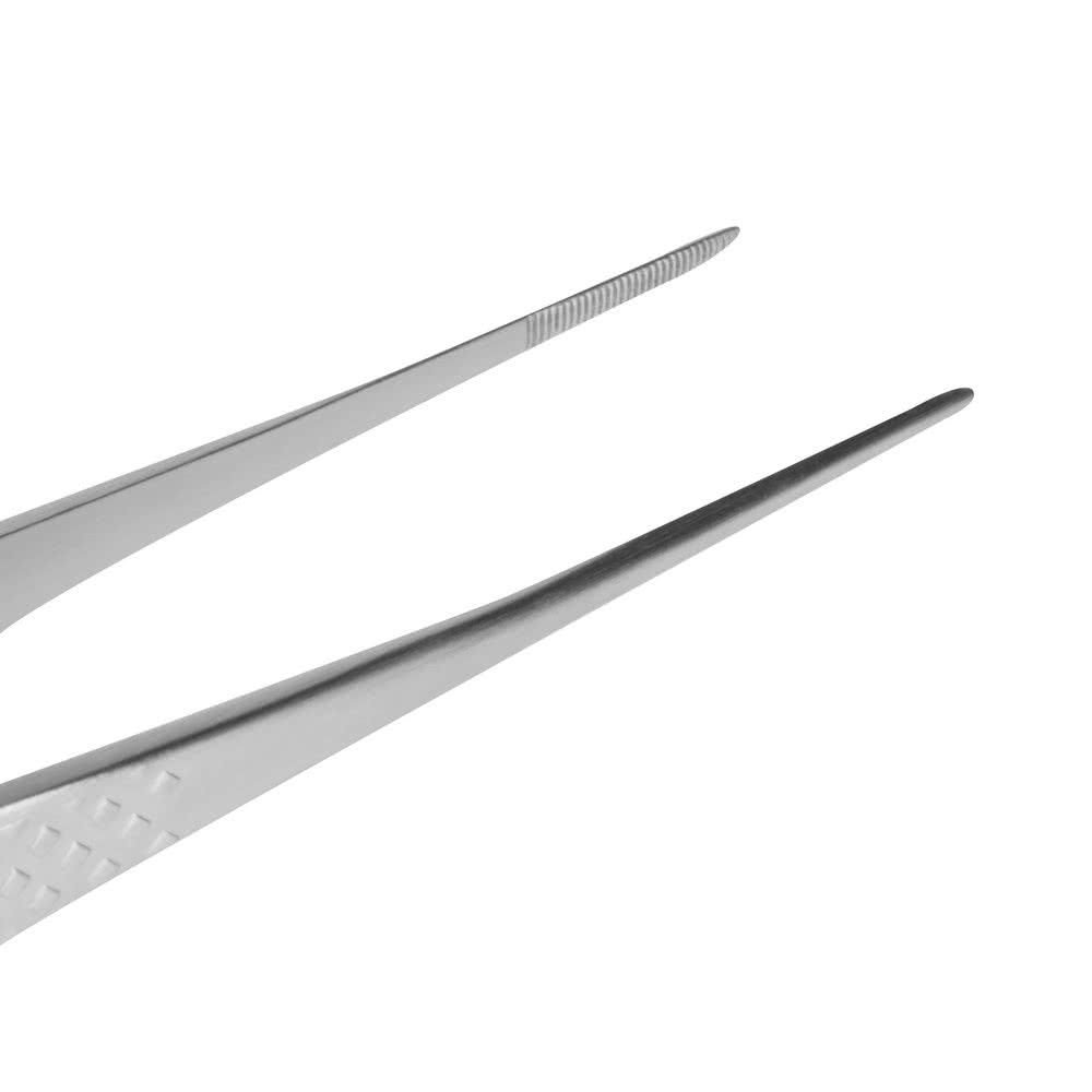 Mercer Culinary Fine Tip Precision Plus Stainless Steel Plating Tongs | 6.125" Mercer Culinary Fine Tip Precision Plus Stainless Steel Plating Tongs | 6.125" -All-Clad Shop m35245 serrated tips
