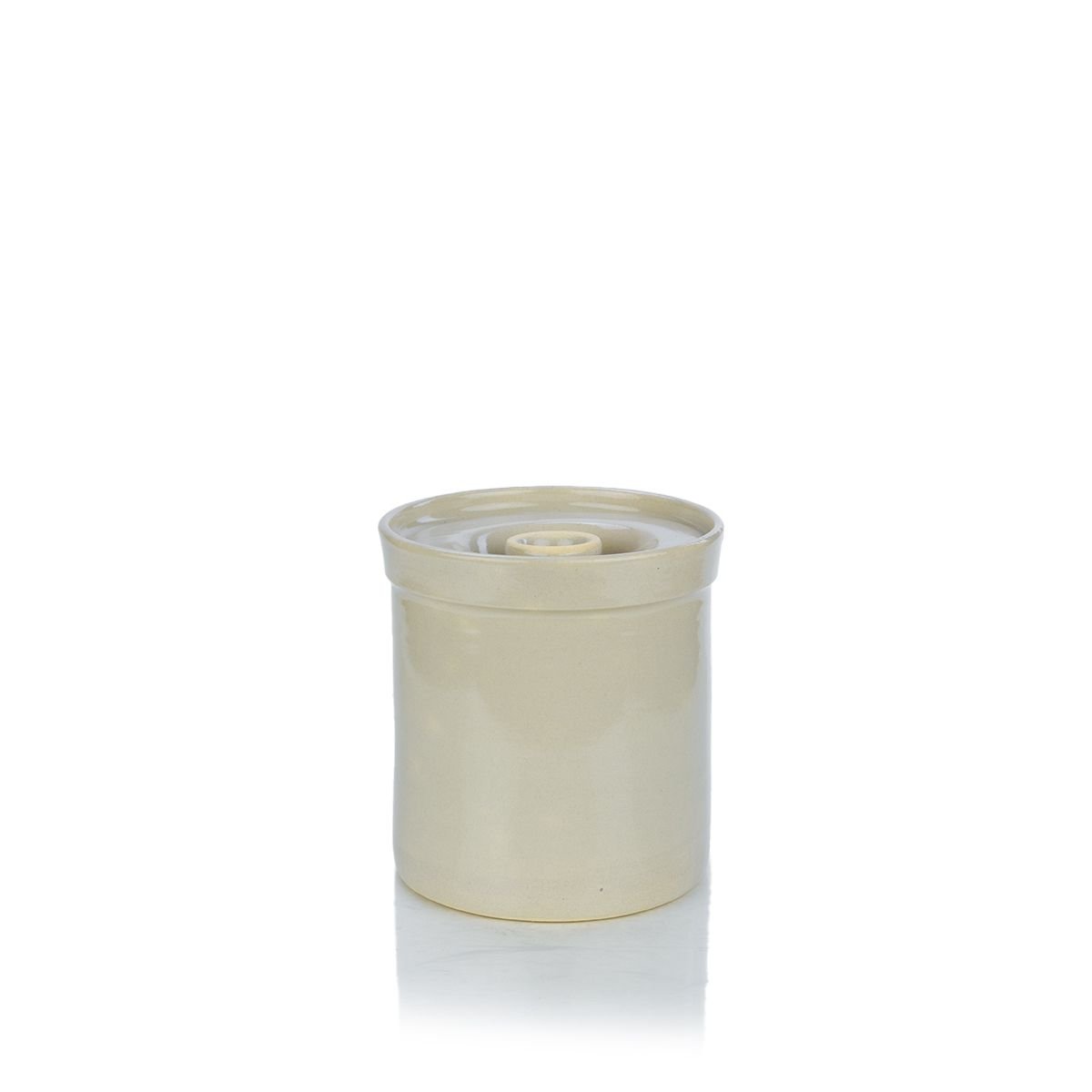 Martinez Pottery Hand Turned Stoneware One Gallon Crock with Lid | Natural Martinez Pottery Hand Turned Stoneware One Gallon Crock With Lid | Natural -All-Clad Shop martinez pottery 0003 one gallon crock with lid