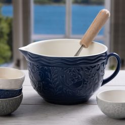 Mason Cash Nautical Prep & Pour Set 3 Mason Cash Nautical Prep & Pour Set -All-Clad Shop mason cash nautical batter bowl 2002.158 2