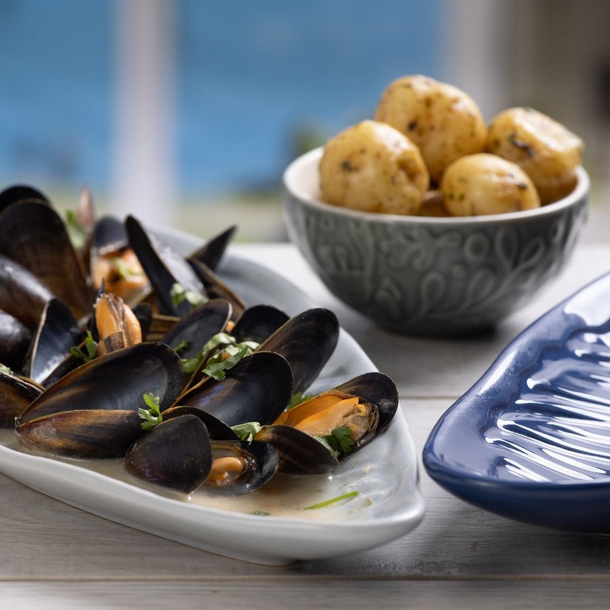 Mason Cash Nautical Prep Bowls | Set of 4 Mason Cash Nautical Prep Bowls | Set Of 4 -All-Clad Shop mason cash nautical collection 5