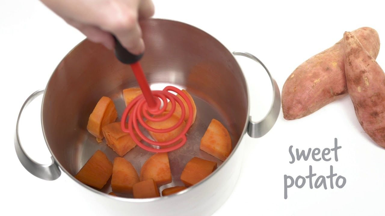 Dreamfarm Smood Lite Potato Masher | Red Dreamfarm Smood Lite Potato Masher | Red -All-Clad Shop