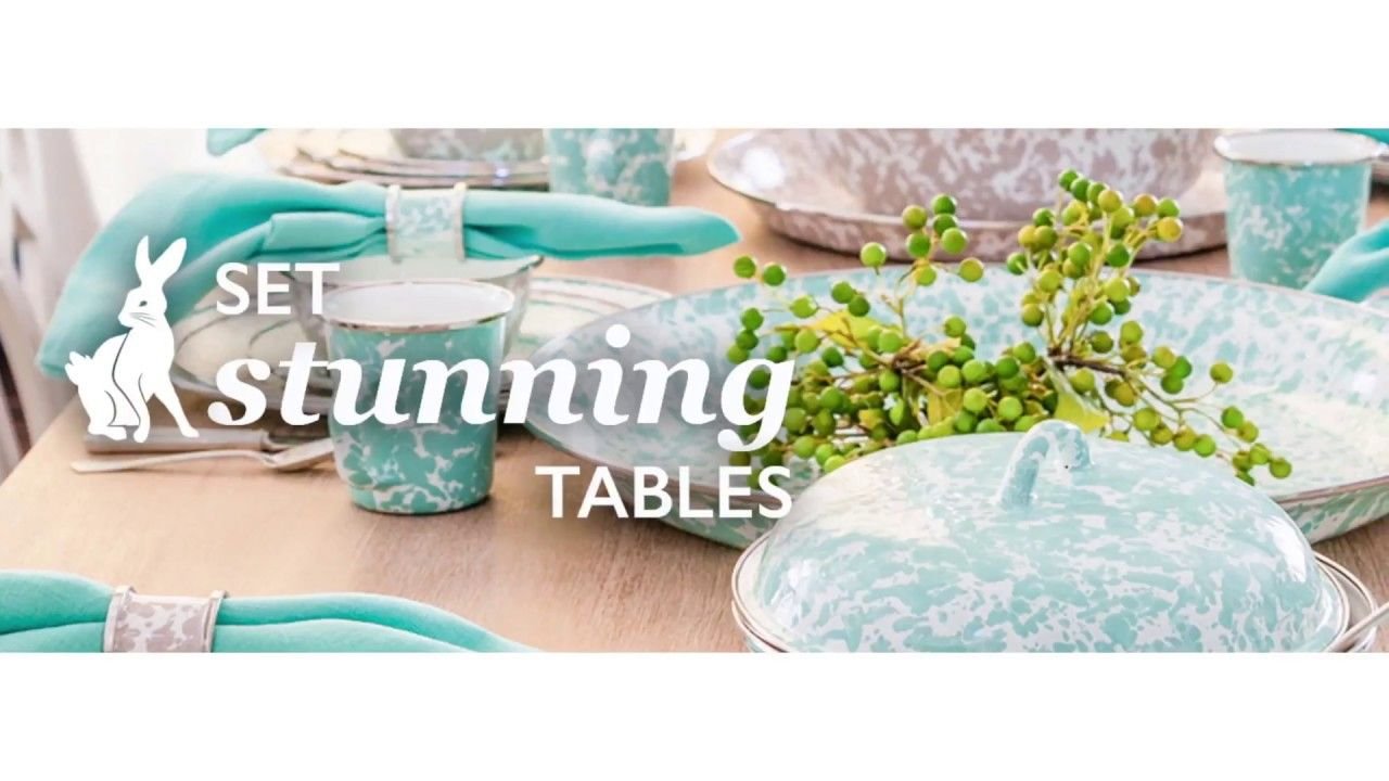 Golden Rabbit Enamelware 3 Qt. Colander | Grey Swirl Golden Rabbit Enamelware 3 Qt. Colander | Grey Swirl -All-Clad Shop