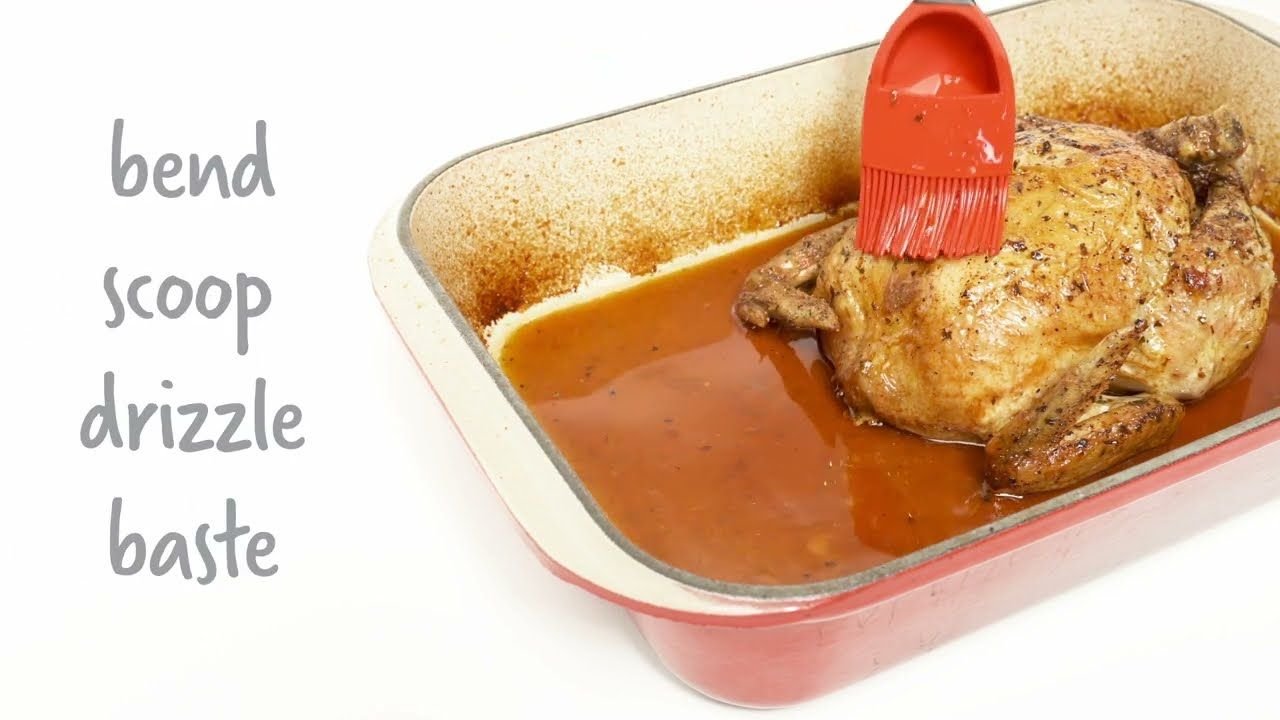 Dreamfarm Brizzle Silicone Basting Brush | Red Dreamfarm Brizzle Silicone Basting Brush | Red -All-Clad Shop