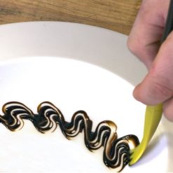 Mercer Culinary Mercer Silicone Plating Brush - 5mm Round Arch -All-Clad Shop mercer plating tools m35604 image 05