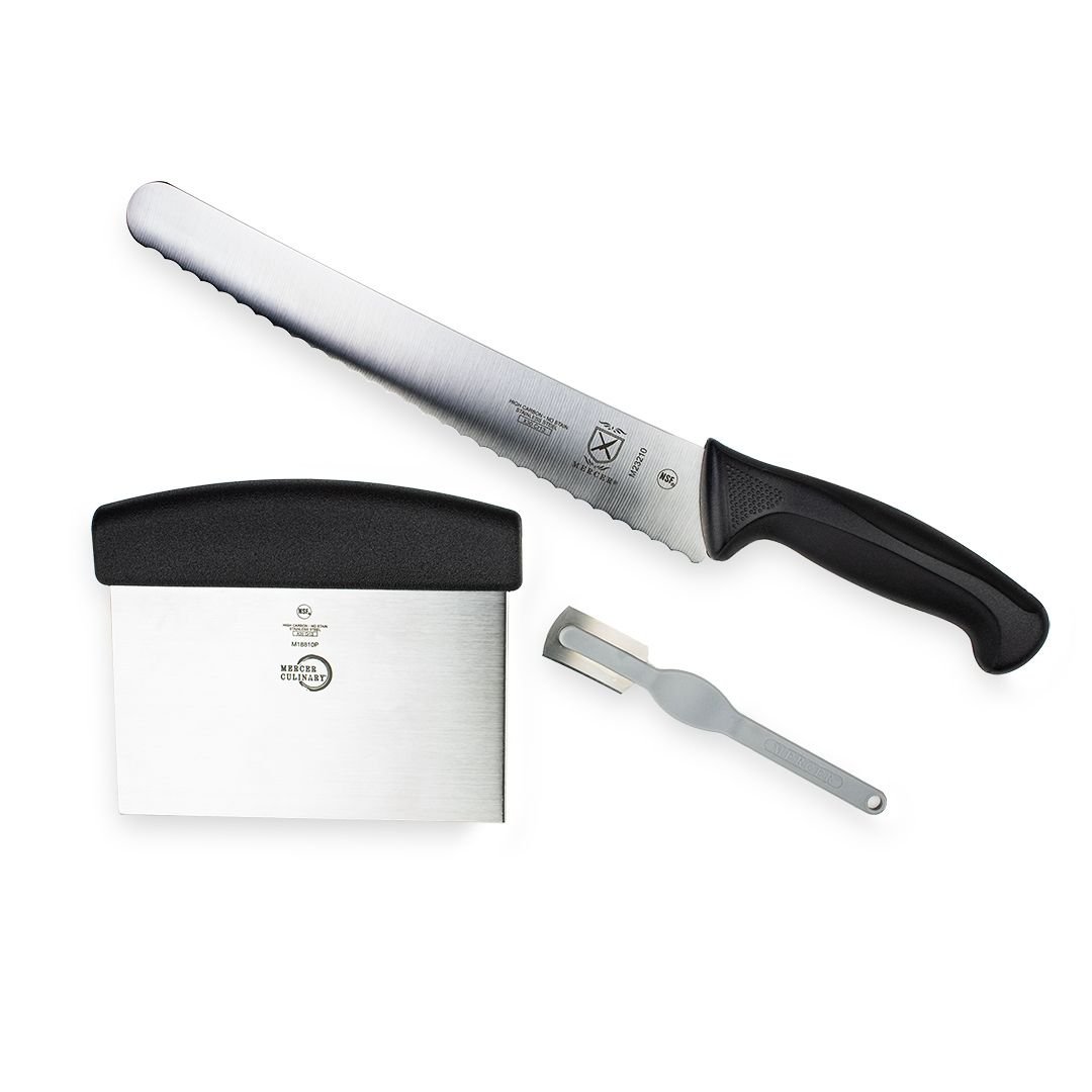 Mercer Cutlery Baker's Essential Set Mercer Cutlery Baker's Essential Set -All-Clad Shop mercer scraper set