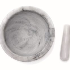 Fox Run White Marble Mortar & Pestle 5 Fox Run White Marble Mortar & Pestle -All-Clad Shop mortar pestle