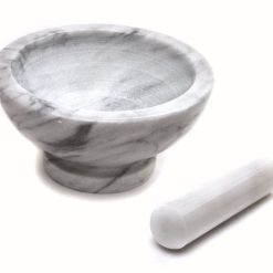Fox Run White Marble Mortar & Pestle 4 Fox Run White Marble Mortar & Pestle -All-Clad Shop mortar pestle 3837