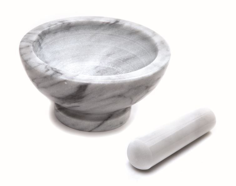 Fox Run White Marble Mortar & Pestle Fox Run White Marble Mortar & Pestle -All-Clad Shop mortar pestle 3837