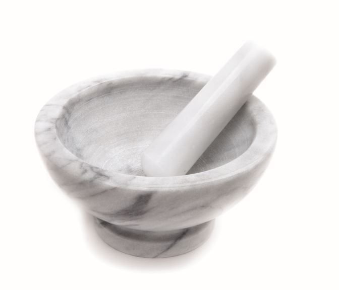 Fox Run White Marble Mortar & Pestle Fox Run White Marble Mortar & Pestle -All-Clad Shop mortar pestle white marble 3837