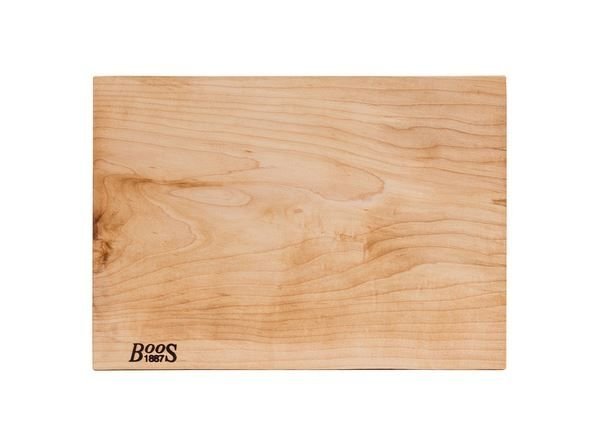 John Boos 17" x 12" Rustic Edge Cutting Board - Maple John Boos 17" X 12" Rustic Edge Cutting Board - Maple -All-Clad Shop mpl rst1712175 maple rustic edge cutting board