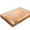 John Boos 17" X 12" Rustic Edge Cutting Board - Maple -All-Clad Shop mpl rst1712175 maple rustic edge cutting board by john boos