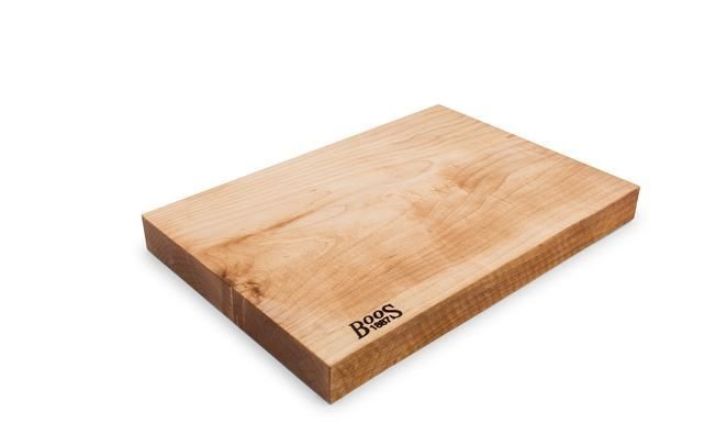 John Boos 17" x 12" Rustic Edge Cutting Board - Maple John Boos 17" X 12" Rustic Edge Cutting Board - Maple -All-Clad Shop mpl rst1712175 maple rustic edge cutting board by john boos