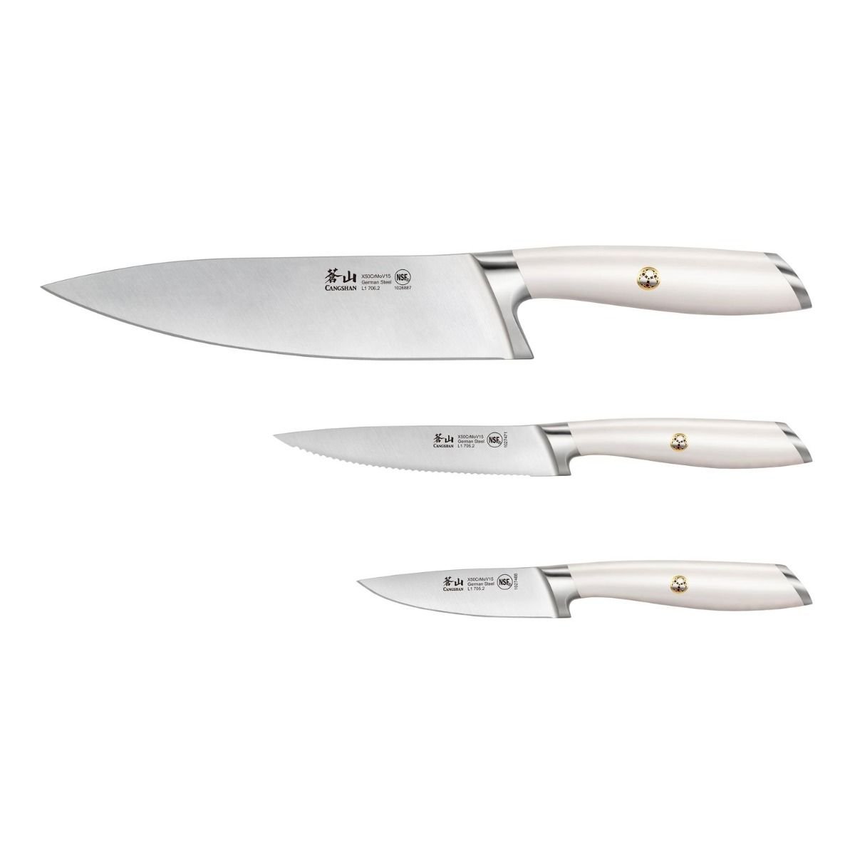 Cangshan Cutlery L1 Series 3-Piece Starter Knife Set Cangshan Cutlery L1 Series 3-Piece Starter Knife Set -All-Clad Shop naegz9df