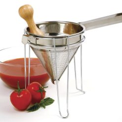 Norpro Chinois Strainer With Stand & Pestle 3 Norpro Chinois Strainer With Stand & Pestle -All-Clad Shop norpro chinois with stand 642