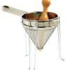 Norpro Chinois Strainer With Stand & Pestle 1 Norpro Chinois Strainer With Stand & Pestle -All-Clad Shop norpro chinois with stand2 642