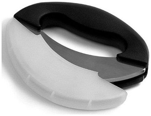 Norpro Stainless Steel Mezzaluna Chopper Knife Norpro Stainless Steel Mezzaluna Chopper Knife -All-Clad Shop norpro mezzuluna knife chopper blade rocker 578 popup