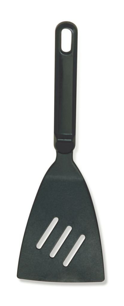 Norpro 10" Nylon Slotted Turner - Black Norpro 10" Nylon Slotted Turner - Black -All-Clad Shop norpro nylon slotted spatula black 917