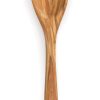 RSVP International RSVP 12" Olive Wood Curved Spoon -All-Clad Shop ow crv noprops scaled