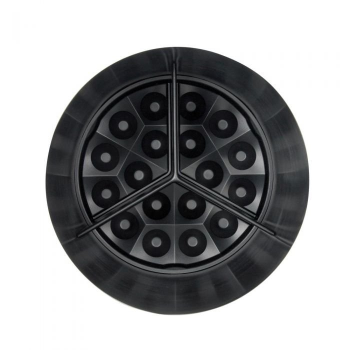 OXO Stainless Steel Rotating Utensil Holder -All-Clad Shop oxo good grips 6 steel rotating utensil holder non slip feet