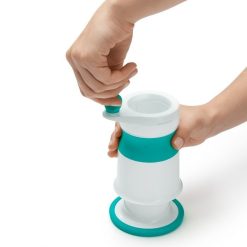 OXO Tot Baby Food Mill 3 OXO Tot Baby Food Mill -All-Clad Shop oxo tot teal baby food mill easy to use