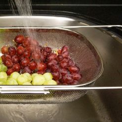 RSVP International RSVP Endurance Precision Pierced Over-the-Sink Colander -All-Clad Shop pp snk ls2