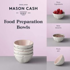 Mason Cash Innovative Kitchen Food Prep Bowls | Set Of 4 -All-Clad Shop prepbowls5