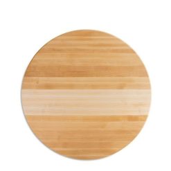 John Boos - 18" Round Cutting Board - Edge Grain - Maple 4 John Boos - 18" Round Cutting Board - Edge Grain - Maple -All-Clad Shop r18 round edge grain cutting board in maple