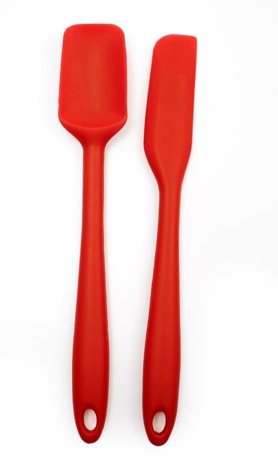 RSVP 2-Piece 8" Silicone Spatula Set – Red RSVP International RSVP 2-Piece 8" Silicone Spatula Set – Red -All-Clad Shop red spatula set ems rd