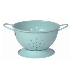 Danica Brands Now Designs By Danica Small Stainless Steel Colander | Matte Robins Egg