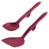 Rachael Ray 2-Piece Flexi Turner & Scraping Spoon Set | Red 2 Rachael Ray 2-Piece Flexi Turner & Scraping Spoon Set | Red -All-Clad Shop rr 2 piece r1