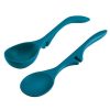 Rachael Ray 2-Piece Lazy Ladle & Spoon Set | Marine Blue 2 Rachael Ray 2-Piece Lazy Ladle & Spoon Set | Marine Blue -All-Clad Shop rr lazy spoon ladle marine blue 1