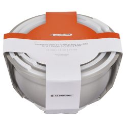 Le Creuset Nested Stainless Steel Mixing Bowls (Set Of 3) 3 Le Creuset Nested Stainless Steel Mixing Bowls (Set Of 3) -All-Clad Shop rs18025 220813 lcp ex4308