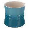 Le Creuset Large Utensil Crock | Caribbean Blue 1 Le Creuset Large Utensil Crock | Caribbean Blue -All-Clad Shop rs3377 pg1003 17