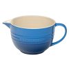 Le Creuset 2 Qt. Stoneware Batter Bowl | Marseille Blue -All-Clad Shop rs719 2l batter bowl marseille pg4000 1659
